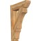 Ekena Millwork Balboa Slat Rough Sawn Outlooker, Western Red Cedar, 8"W x 26"D x 38"H OUT08X26X38BOA06RWR - alternate 1